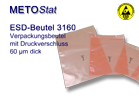 Metostat ESD-Beutel 3160, Druckverschluss