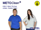 Metoclean ESD-T-Shirt TS-Cool