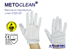 Metoclean ESD-Handschuhe-Liner-CF