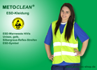 METOCLEAN ESD HiVis, Yellow