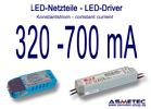 LED-Netzteile 360-700 mA