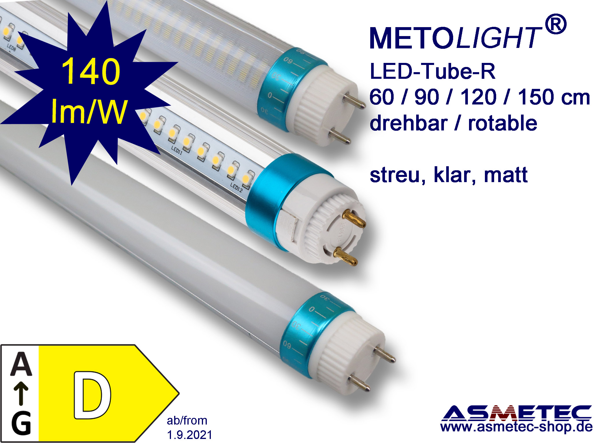 METOLIGHT LED-Röhre