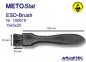 Preview: Metostat ESD-Bürste 190520B, antistatisch, leitfähig - www.asmetec-shop.de