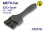 Preview: Metostat ESD-Bürste 380520B, antistatisch, leitfähig - www.asmetec-shop.de