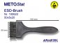 Preview: Metostat ESD-Bürste 500520B, antistatisch, leitfähig - www.asmetec-shop.de