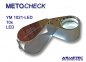 Preview: METOCHECK-YM1021-LED, 10x, aplanat triplet loupe