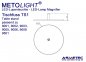 Preview: Tischfuss TS für Metolight LED Lupenleuchte