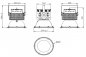 Preview: METOLIGHT HBL-IP65- LED-Hallenleuchte 100 W, IP65