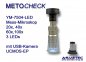 Preview: Metocheck YM7504L-scale microscope with LED - www.asmetec-shop.de