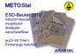Preview: Metostat ESD shielding bag 3310, sealable - www.asmetec-shop.de