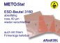 Preview: Metostat ESD dissipative bag 3160, with zip - www.asmetec-shop.de