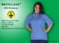 Preview: METOCLEAN ESD-Polo-Shirt PL48K-LB, light blue, short sleeves, unisex - www.asmetec-shop.de