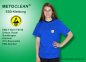 Preview: METOCLEAN ESD-T-Shirt TS150K, blue, short sleeves, unisex - www.asmetec-shop.de