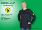 Preview: METOCLEAN ESD-T-Shirt TS-AC112K, black, short sleeves, unisex - www.asmetec-shop.de