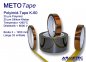 Preview: METOtape Polyimid high temperature masking tape