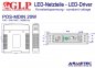 Preview: LED-driver POS-MDIN 20W12, 12 VDC, 20 Watt, DIN-Rail