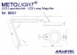 Preview: Metolight LED Lamp Magnifier 9001