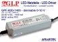 Preview: LED-driver GLP - GPF-60D-1400, 1400 mA, 58 Watt , dimmable- www.asmetec-shop.de