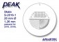 Preview: PEAK-2016 Skala für Messlupe  15x - www.asmetec-shop.de