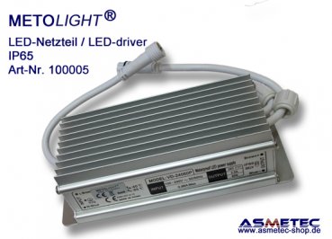LED power supply 24 VDC, 60 Watt, 5A, IP65