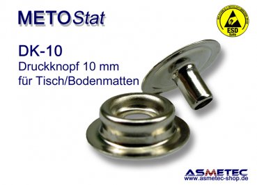 Metostat ESD snap DK10, 10 mm - www.asmetec-shop.de