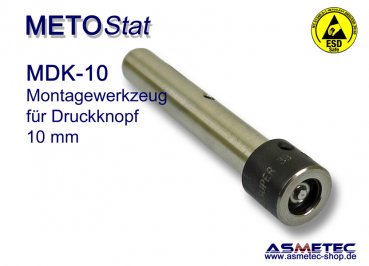 Metostat MDK-4 mounting ntool for 4 mm snap - www.asmetec-shop.de