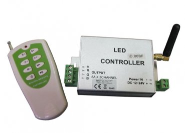 LED-Steuerung, RGB 12/24 VDC - 240 Watt, IP20