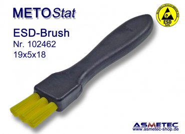 METOSTAT ESD-Brush 190518G, yellow, dissipative
