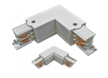 Metolight light track, 3 phase, L-connector, outer