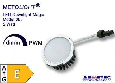 LED-Downlight - Magic Modul 65 - 5 Watt-WW, warmweiß, 450 lm