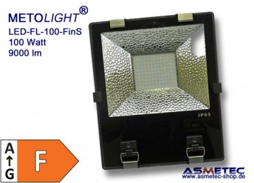 LED-Floodlight FL-100FINS-CW, 100 Watt - cold white