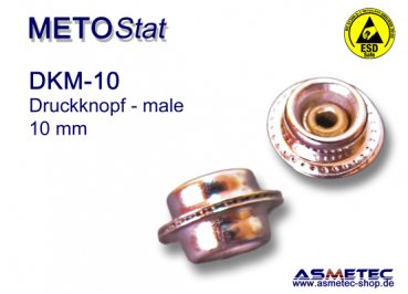 Metostat ESD snap DKM10, 10 mm - www.asmetec-shop.de