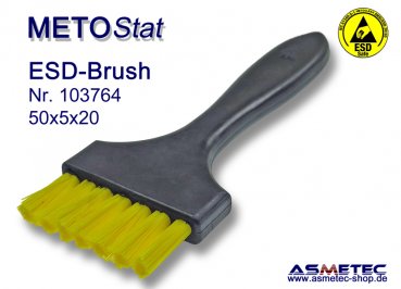 METOSTAT ESD-Brush 500520G, yellow, dissipative