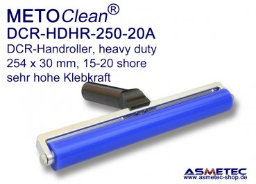 METOCLEAN DCR-Roller HDHR-250-20A, 20 shore, sehr hohe Klebkraft