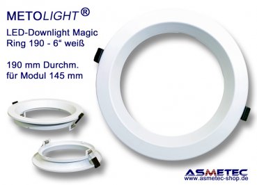 LED Downlight Magic, Ring 190 mm
