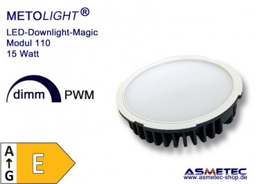 LED-Downlight - Magic Modul 110 - 15 Watt-WW, warmweiß, 1500 lm