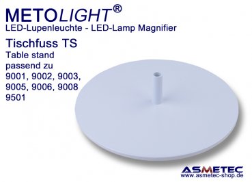 Tischfuss TS für Metolight LED Lupenleuchte