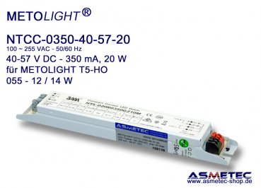LED-Treiber NTCC-0350-40-57-20 für T5-LED-Röhren HO 549 mm