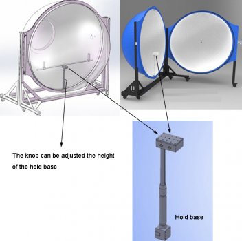 Integrating Sphere IS-175-66MP, 1,75 cm diameter, side open - Kopie