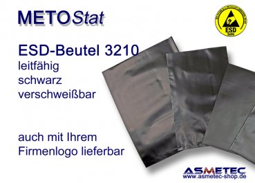 ESD Conductive bag 3210,  250 x 300 mm, 100 bags per package