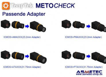 Touptek USB-camera  ICMOS, 10MP - www.asmetec-shop.de