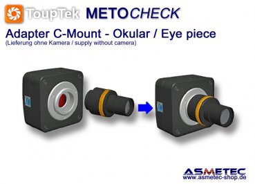 ToupTek FMA050, adapter C-Mount - www.asmetec-shop.de