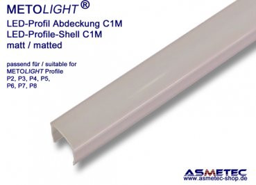 Aluminium-LED-Profile-Shell - www.asmetec-shop.de