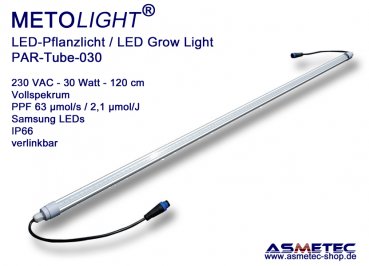 METOLIGHT LED-Growlight ParTube-030, 120 cm, 30 Watt