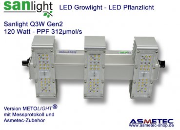 LED grow light SANLIGHT Q3W - 120 watt