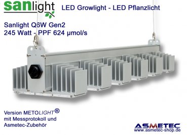 LED grow light SANLIGHT Q6W - 245 watt