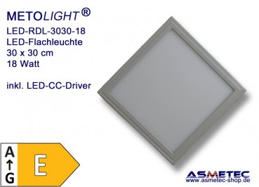 LED panel light 3030-18W-CW-120, 18 Watt, 2000 lm, cold white