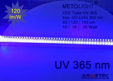 LED tube UV 365 nm