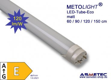 LED-Tube-ECO 60 cm, 10 Watt, T8-SMD, frosted, Class E