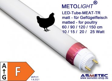 LED-Röhre-120-T08-Meat-TR-20WM, 120 cm, für Fleischtheken mit Geflügelfleisch